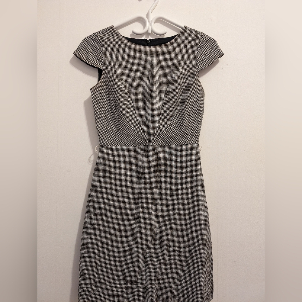 J. Crew linen blend dress